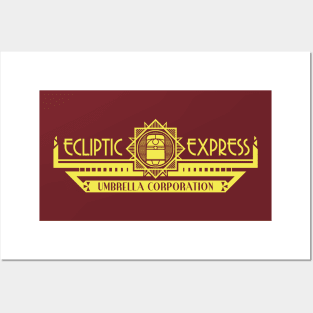 The Ecliptic Express (light print) Posters and Art